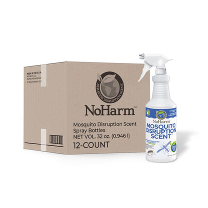 32oz. Mosquito Disruption Scent Spray - 12/case at $24/ea. - No Harm Scents