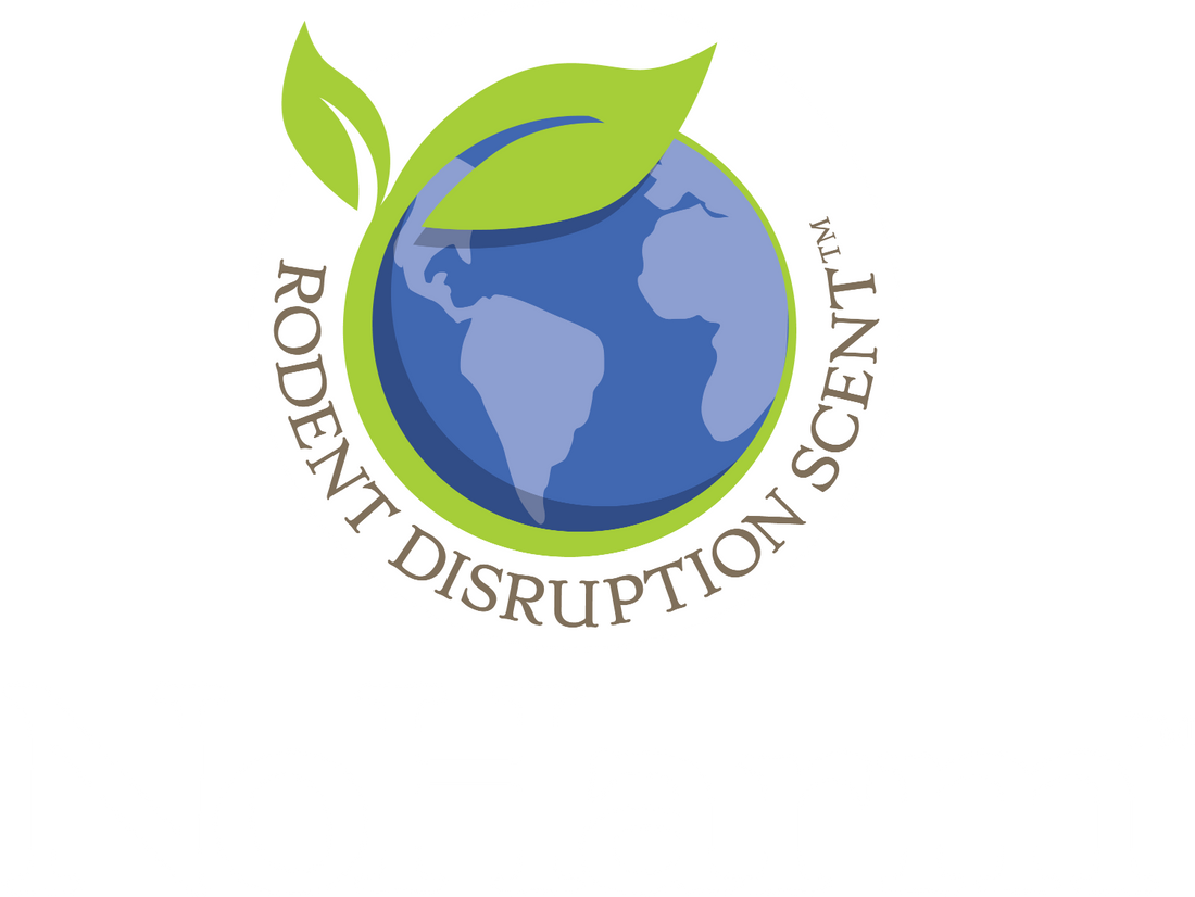 High-resolution reverse logo of No Harm Scents Rodent Deterrent, featuring clean and eco-friendly design on a transparent background