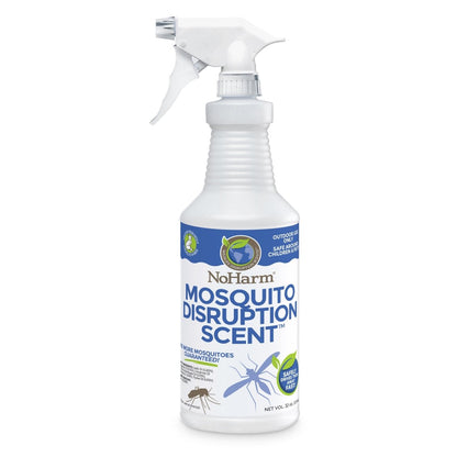 NoHarm Mosquito Disruption Scent - 32oz. Spray - No Harm Scents